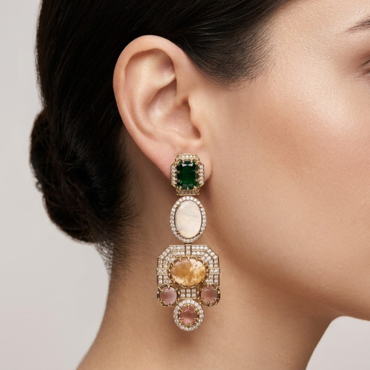 Opulence Gemstone Earrings