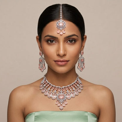 Blush Cascade Doublet Set