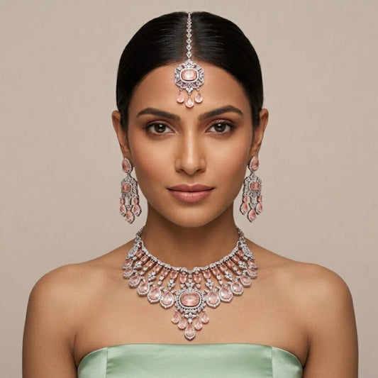 Blush Cascade Doublet Set