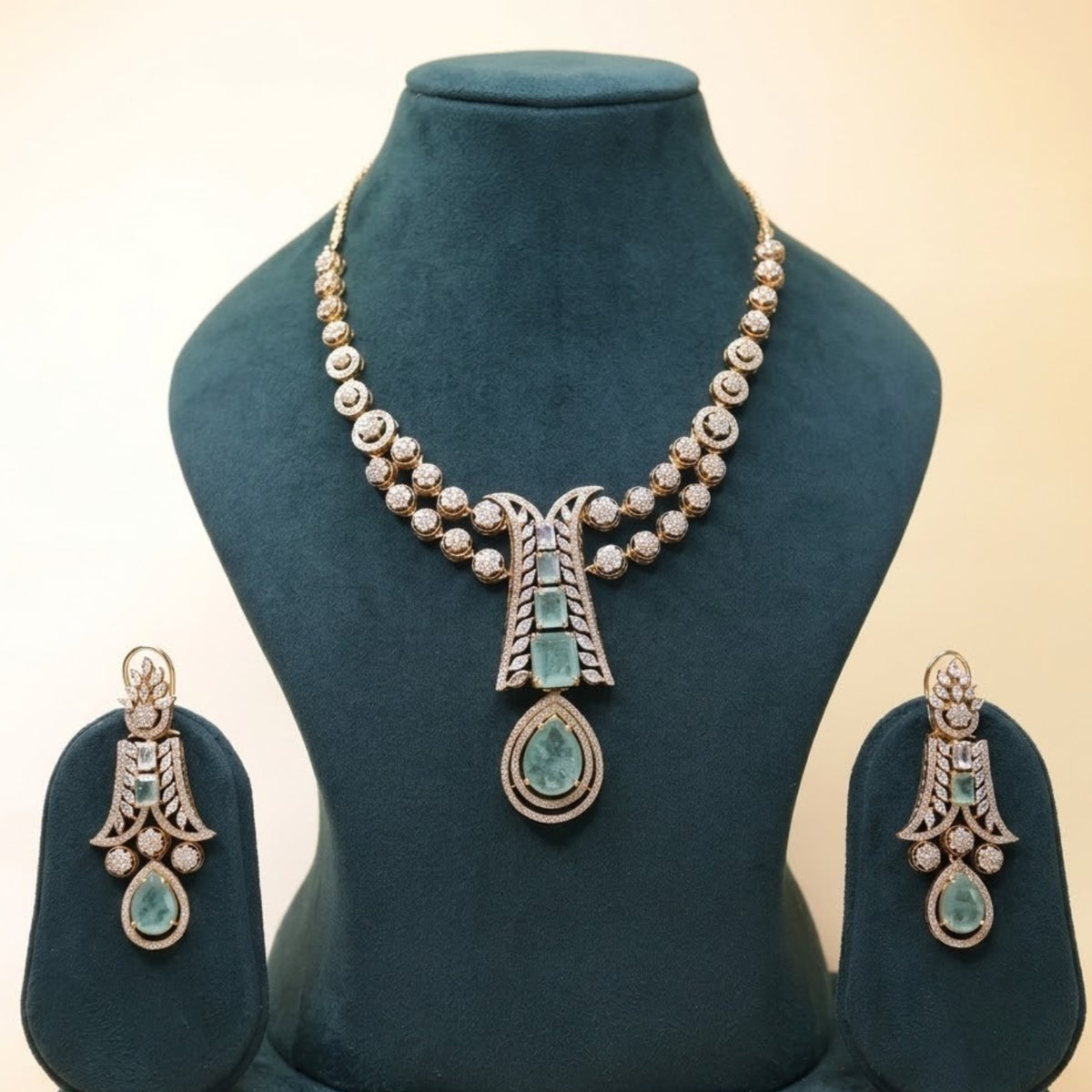 Crystal Chandelier Doublet  Set