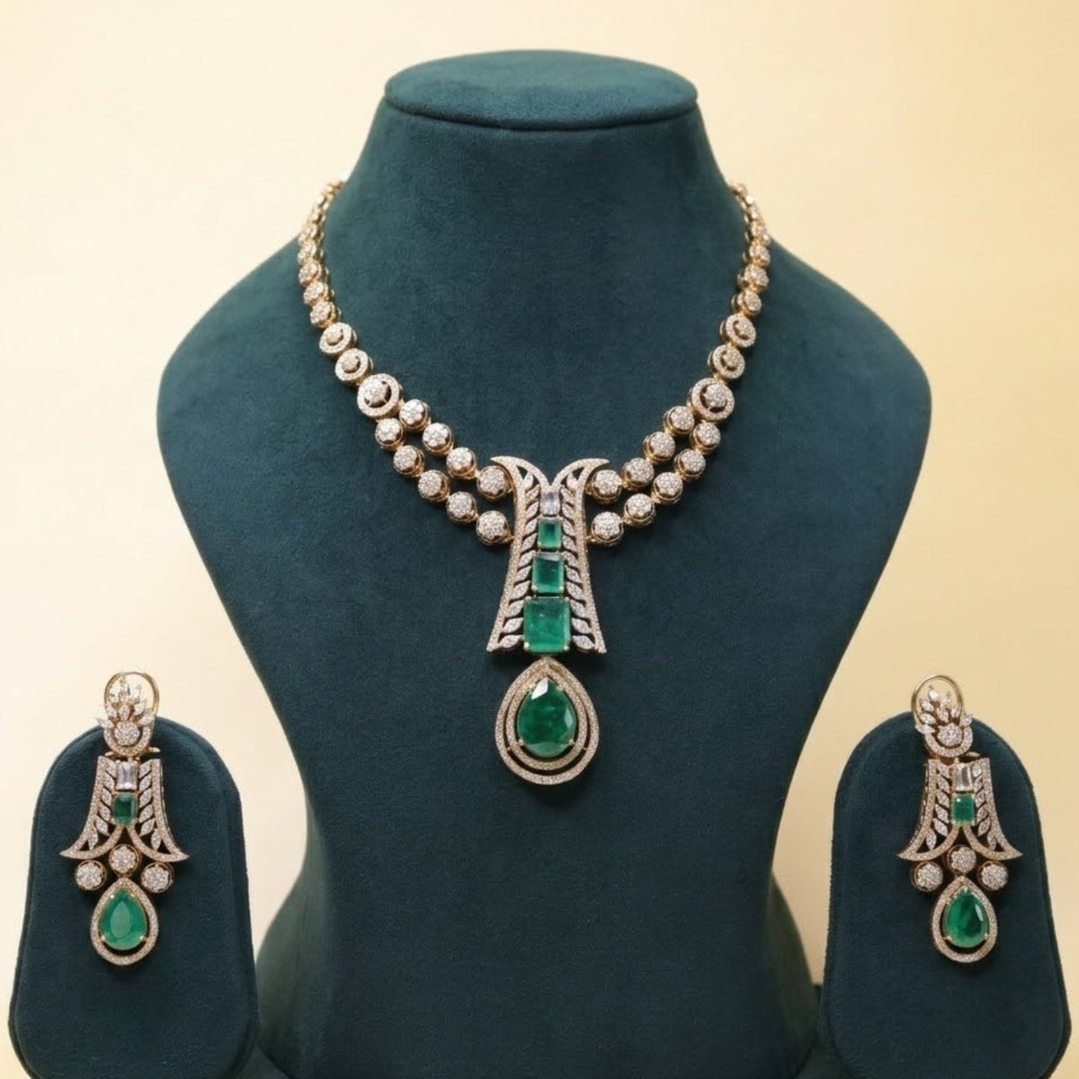Crystal Chandelier Doublet  Set