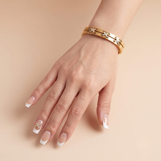 Golden Blossom Bracelet