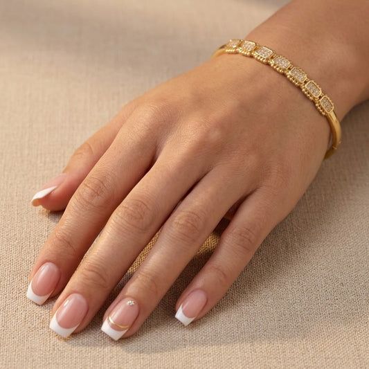 Golden Mosaic Bracelet