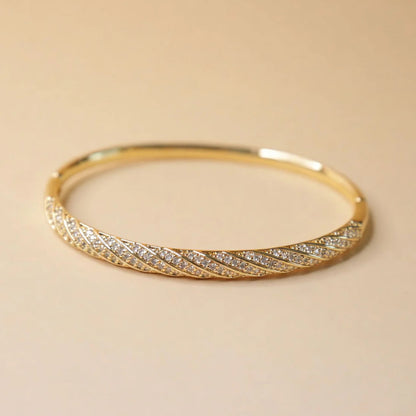 Crystal Swirl Bracelet
