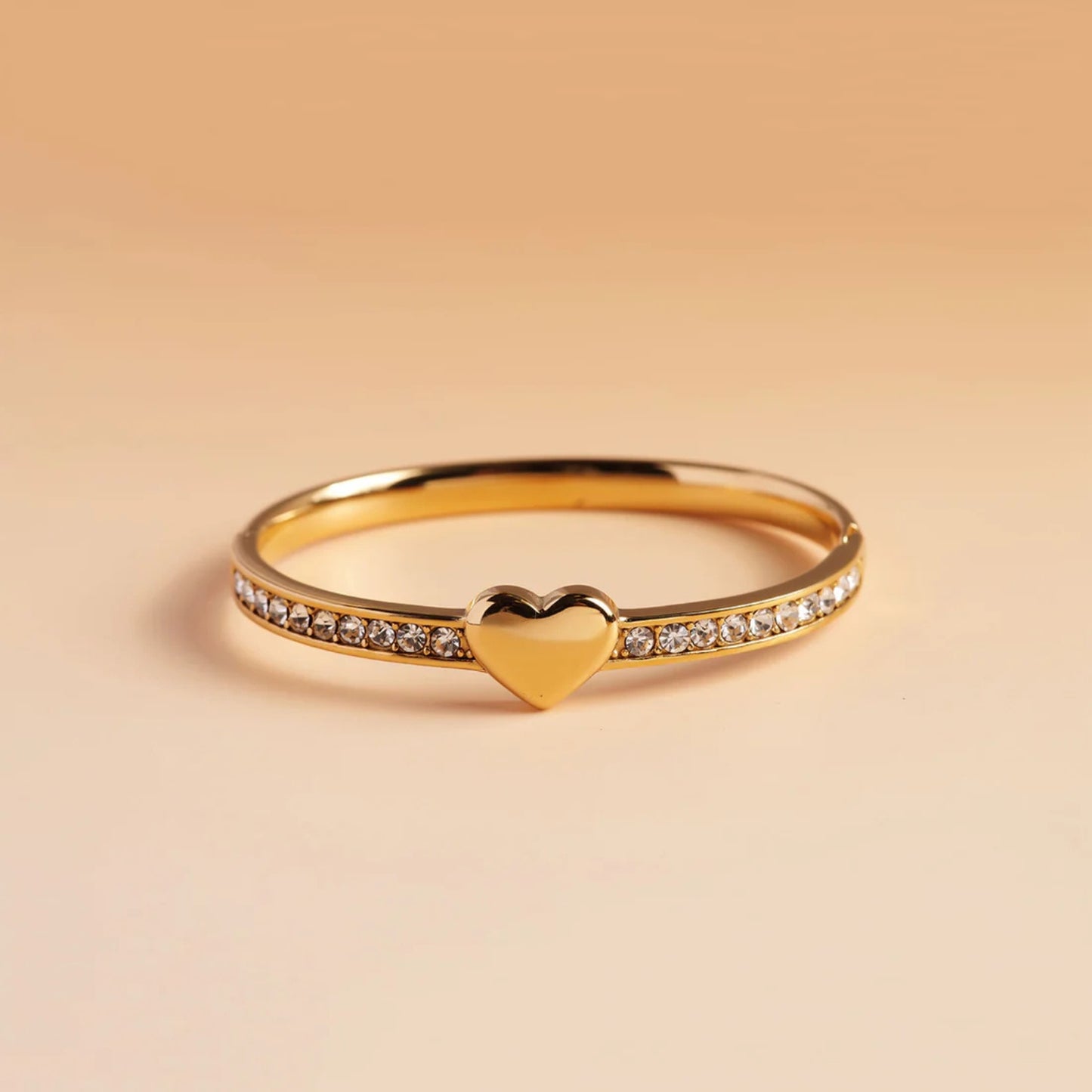 Crystal Heart Bracelet