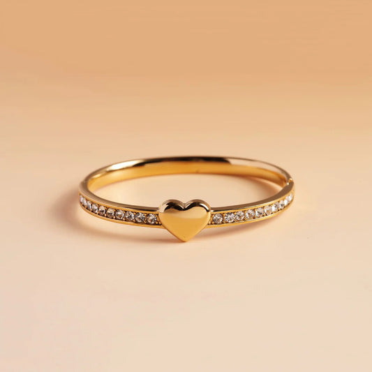 Crystal Heart Bracelet