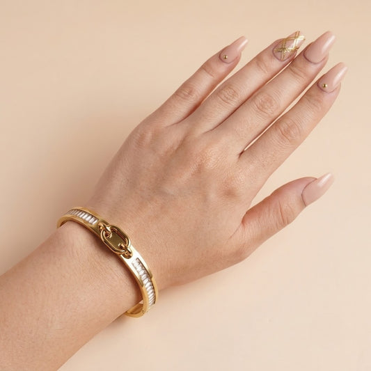 Crystal Knot Bracelet