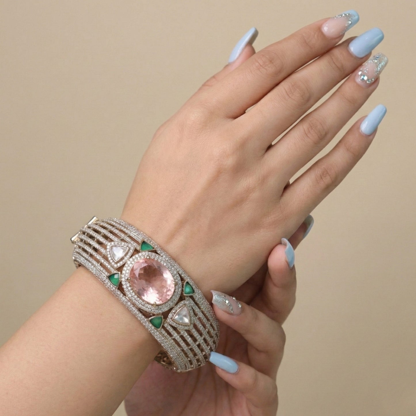 Timeless Crown Bangle