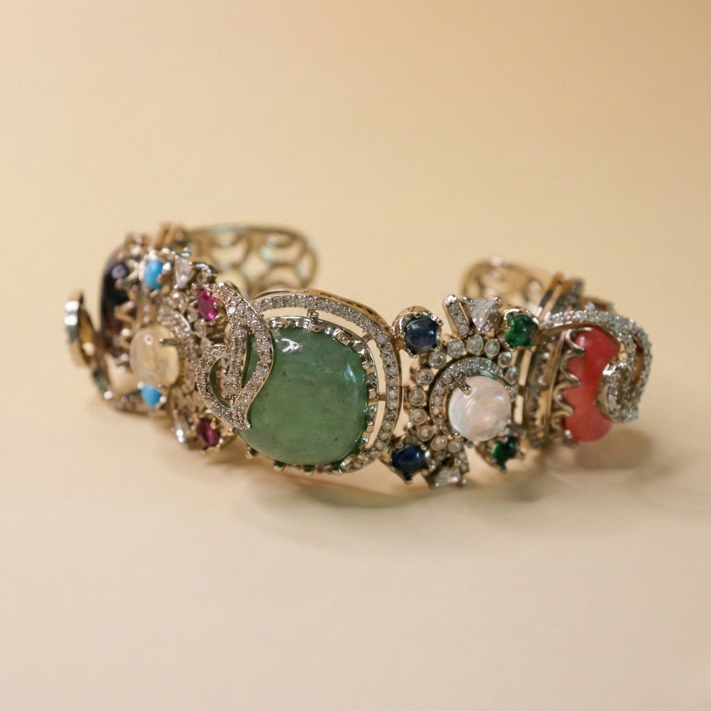 Royal Garden Gem Cuff