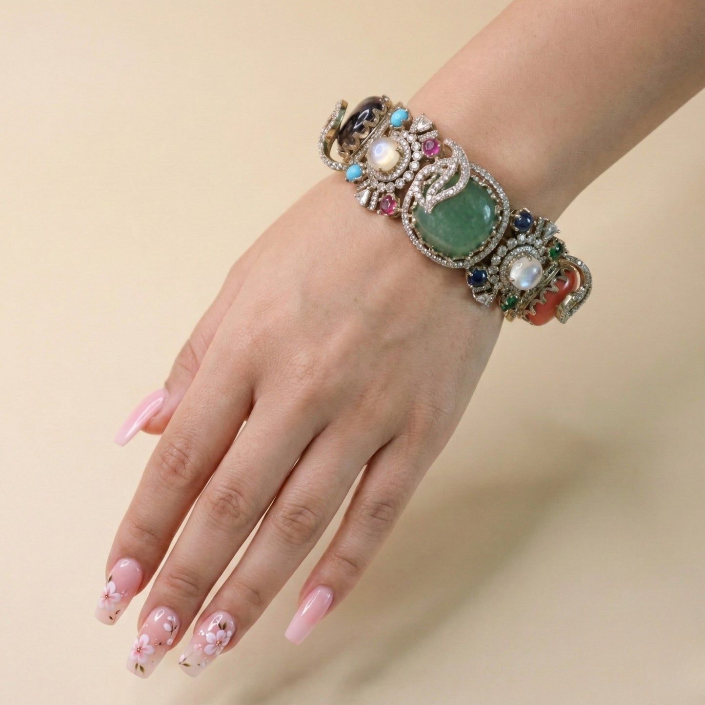 Royal Garden Gem Cuff