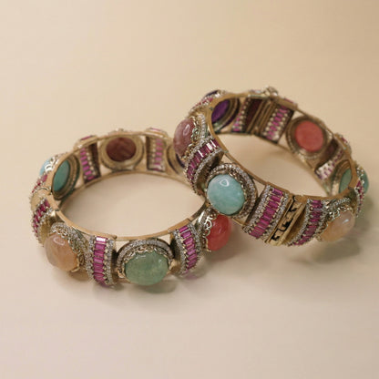 Harmony Gemstone Bangle