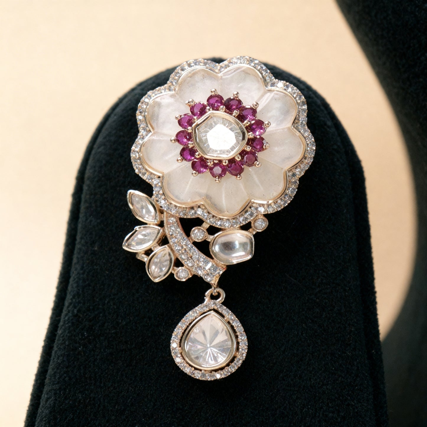 Pearlvine Bloom Statement Set