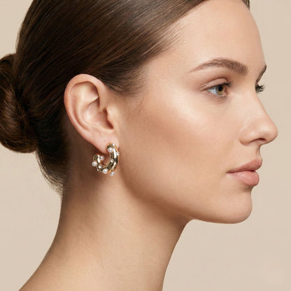 Molten Pearls Earrings