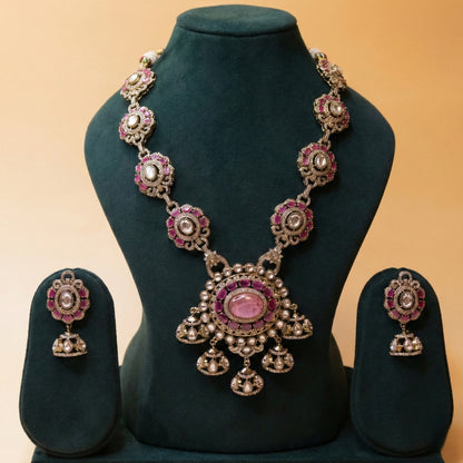 Bagh-e-Bahar Pink Set