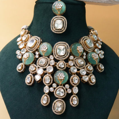 Imperial Mint Carved Polki Set