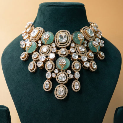 Imperial Mint Carved Polki Set