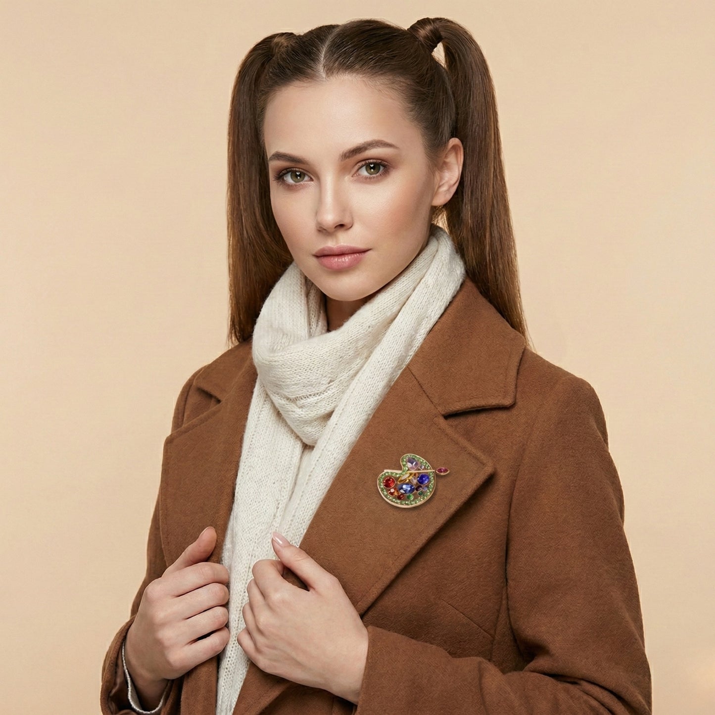 Artisan’s Palette Brooch