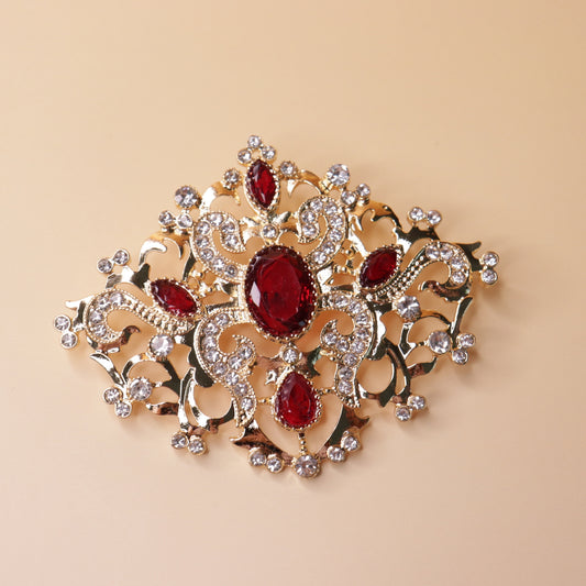 Ruby Aristocrat Brooch