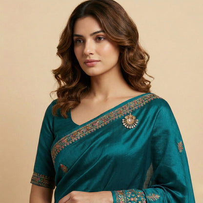 Noor Jahan Pearl Brooch