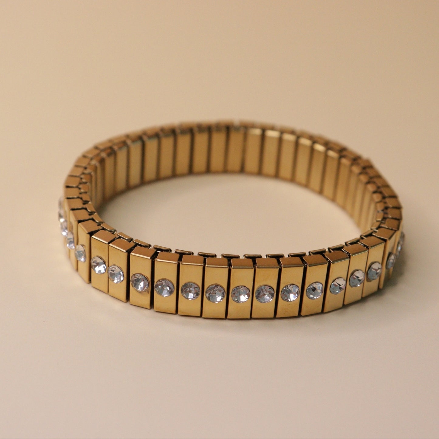 Golden Grid Bracelet