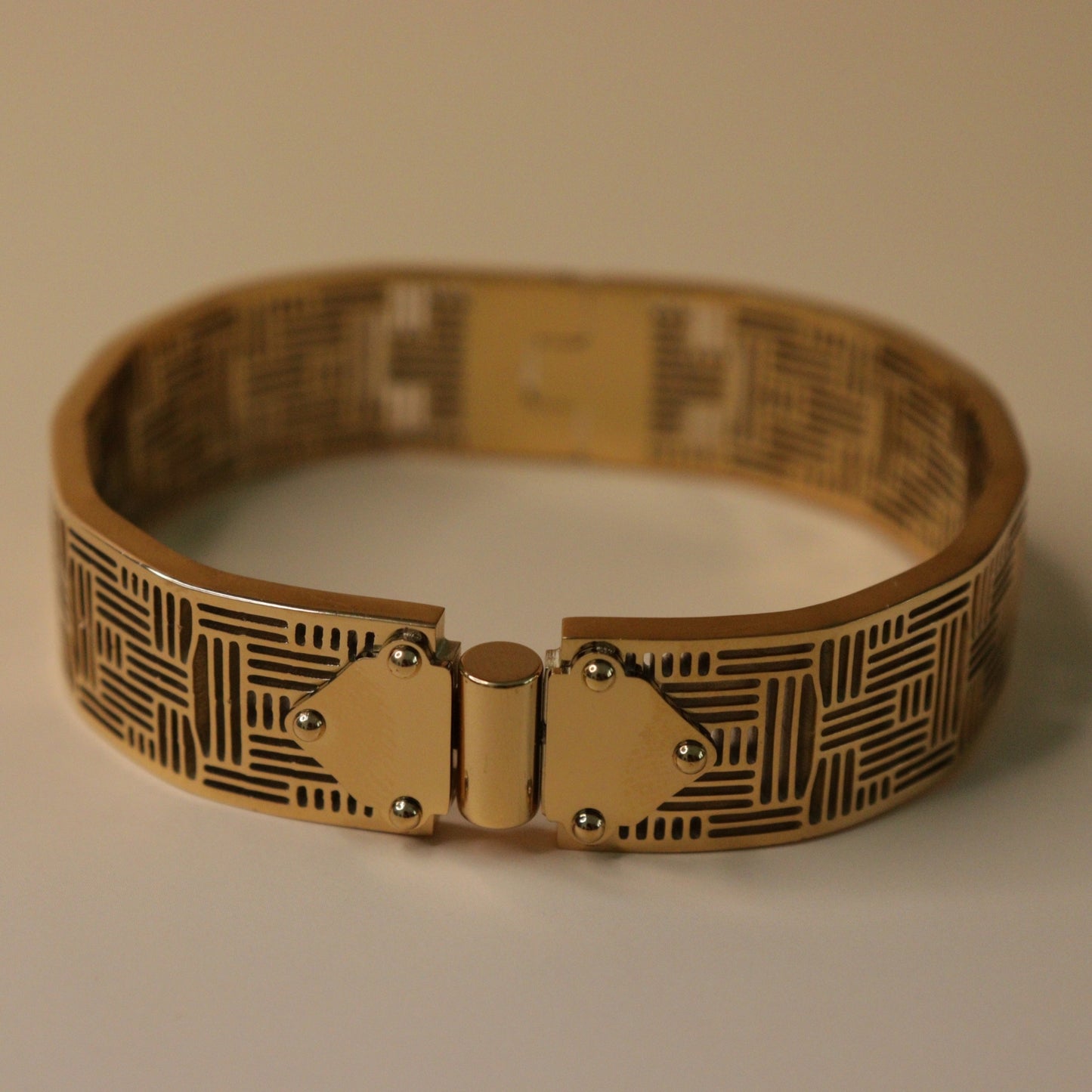 Auric Maze Cuff Bracelet