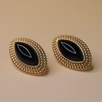 Marquise Frame Earrings