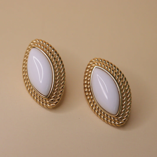 Marquise Frame Earrings