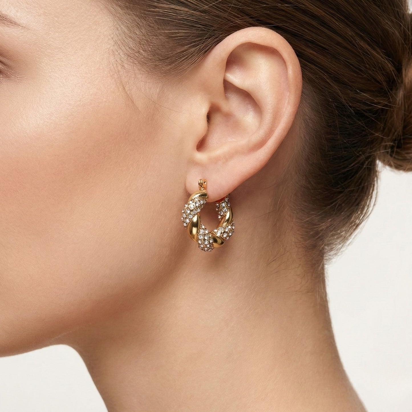 Twisted Glam Earrings