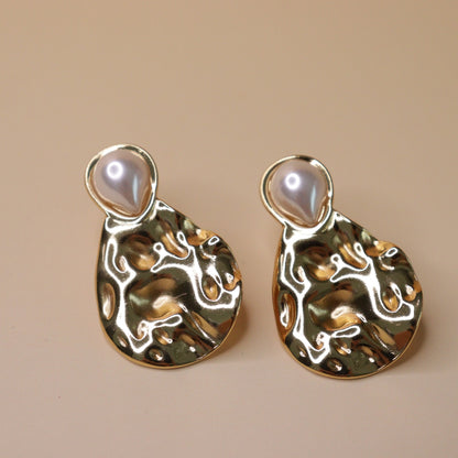 Gilded Magma Drops Earrings