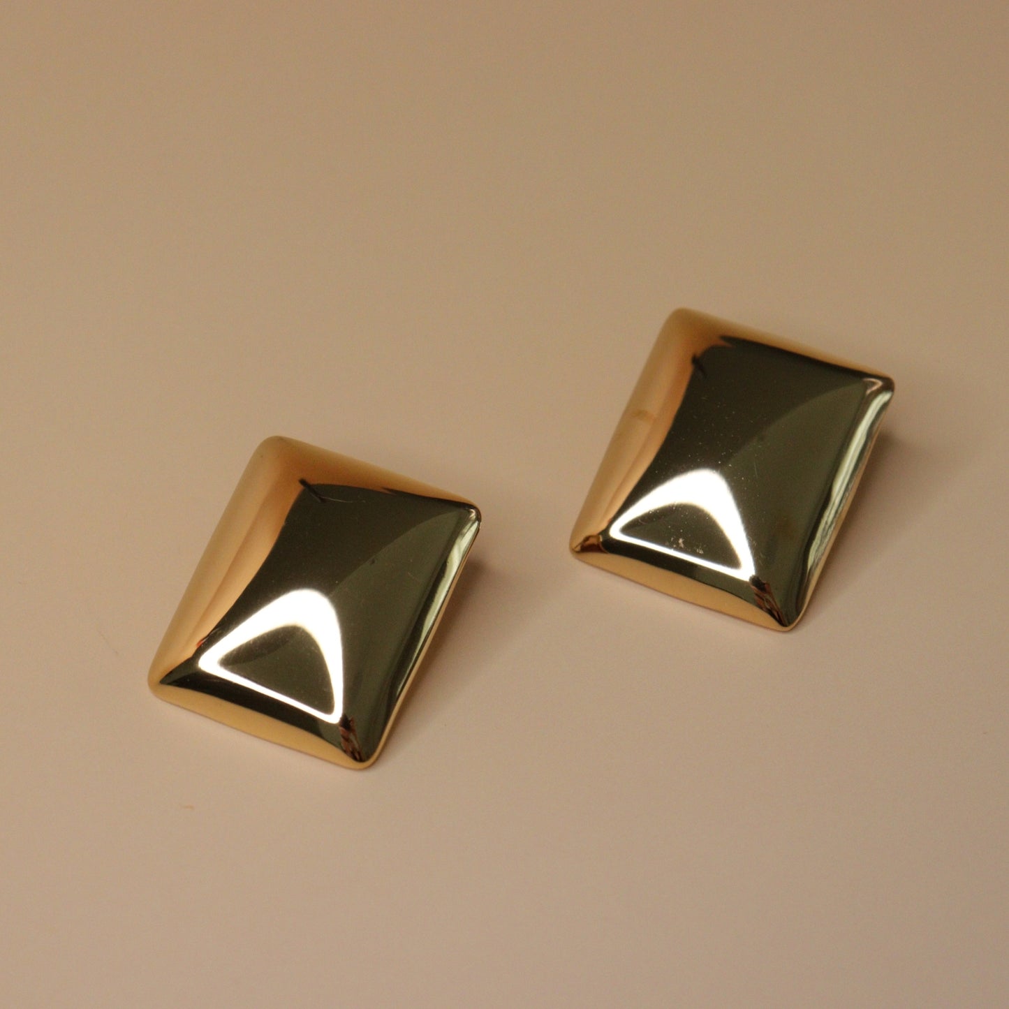Sleek Square Earrings