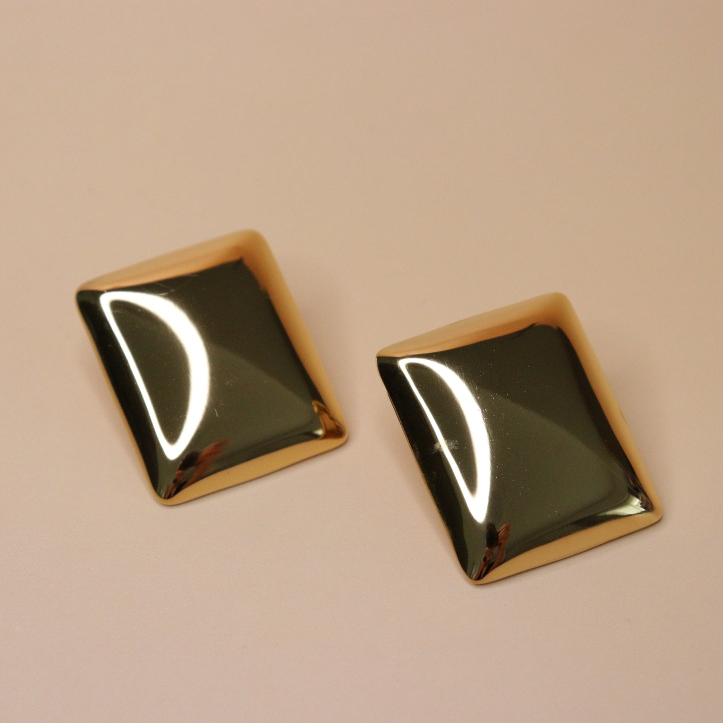 Sleek Square Earrings