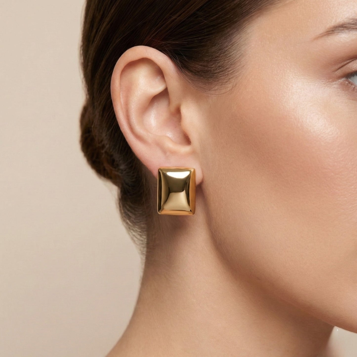 Sleek Square Earrings