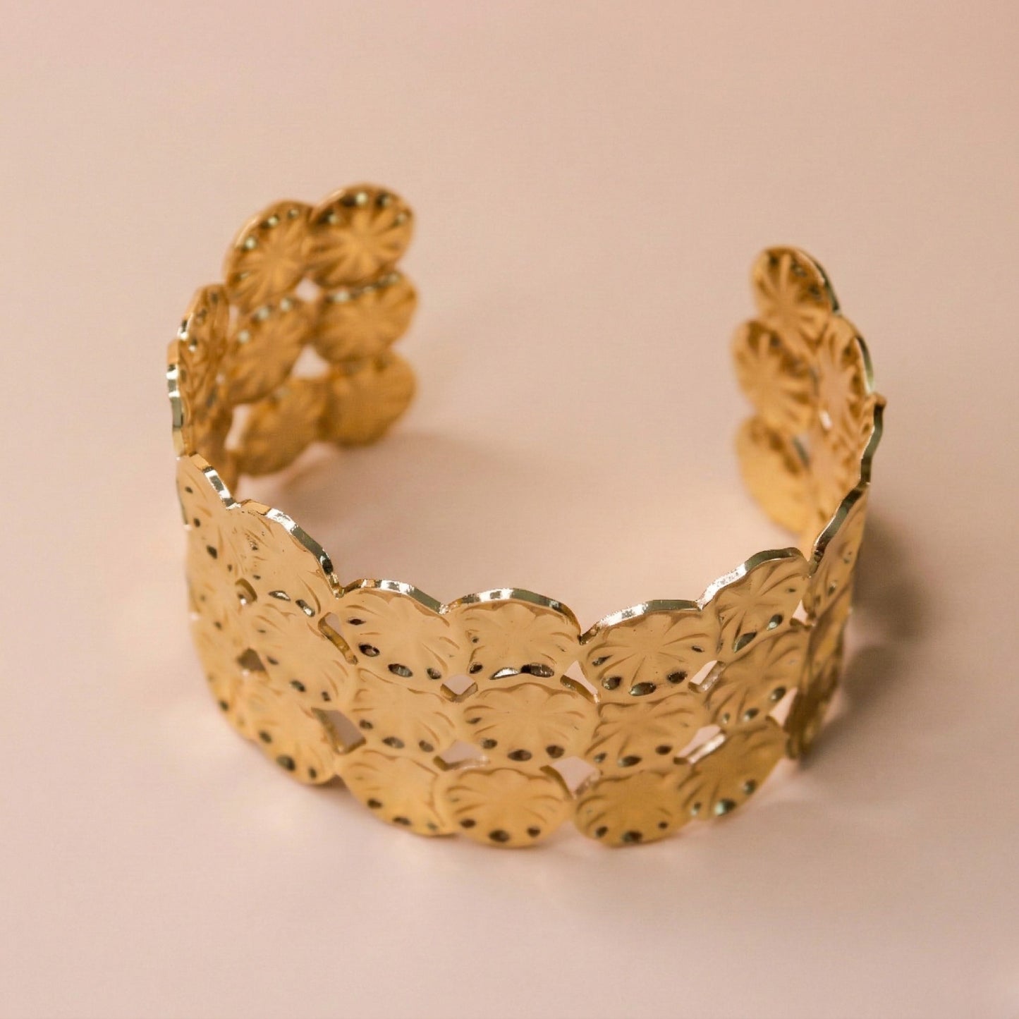 Cutwork Cuff Bracelet