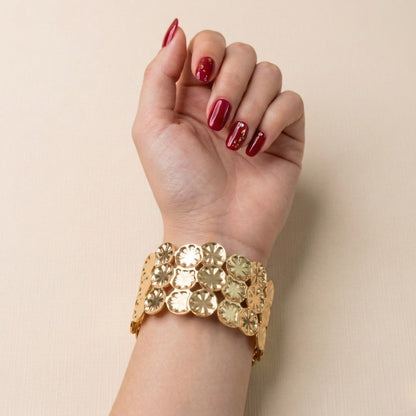 Cutwork Cuff Bracelet