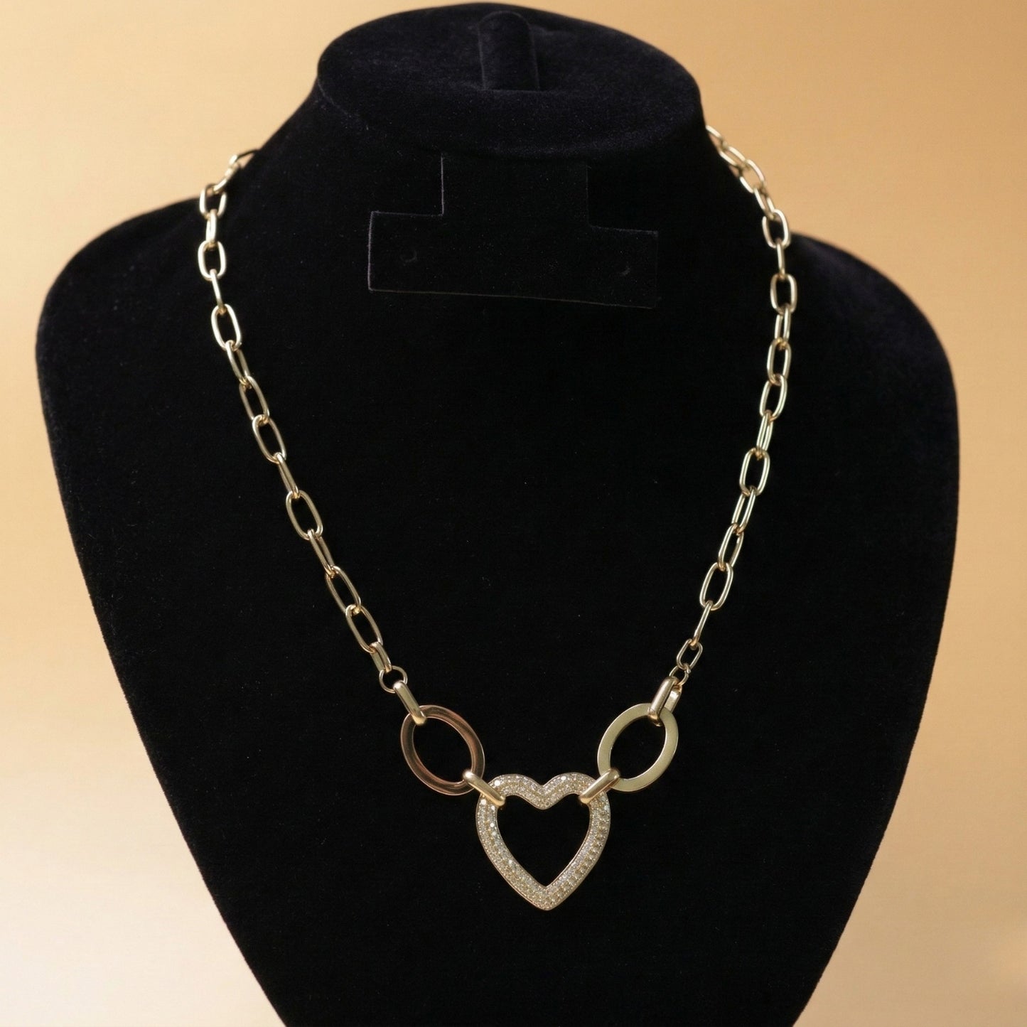 Sparkle Heart Neck Chain