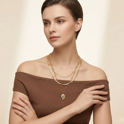 Multi-Strand Neck Chain