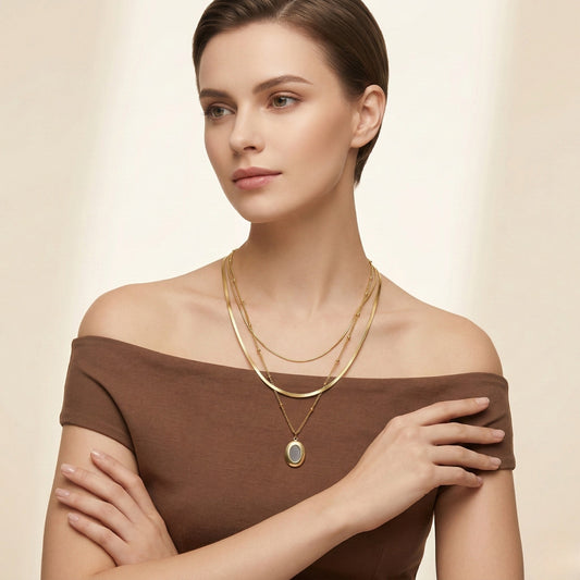 Multi-Strand Neck Chain