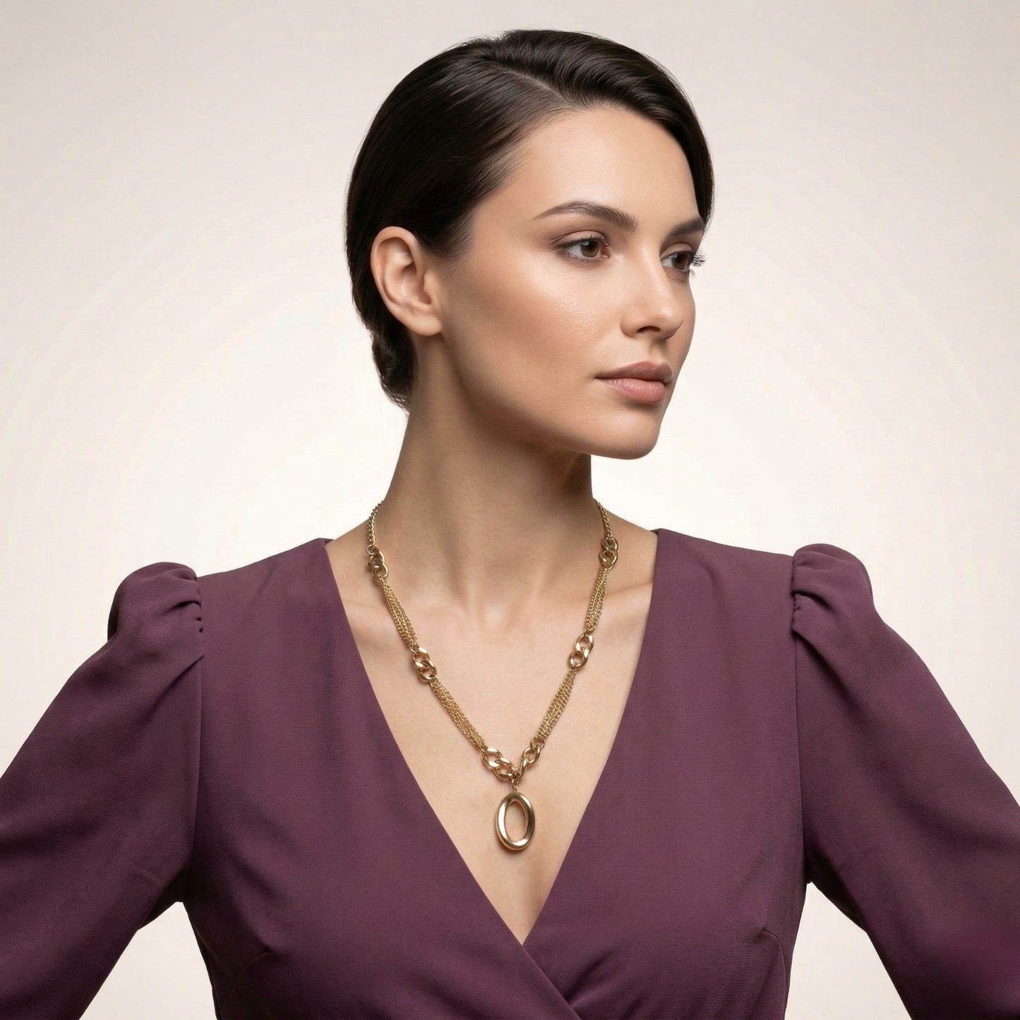 Halo Link Neck Chain