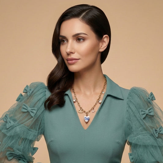 Floral Love Neck Chain