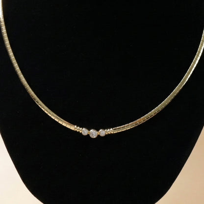 Aurora Tapered Collar Neck Chain