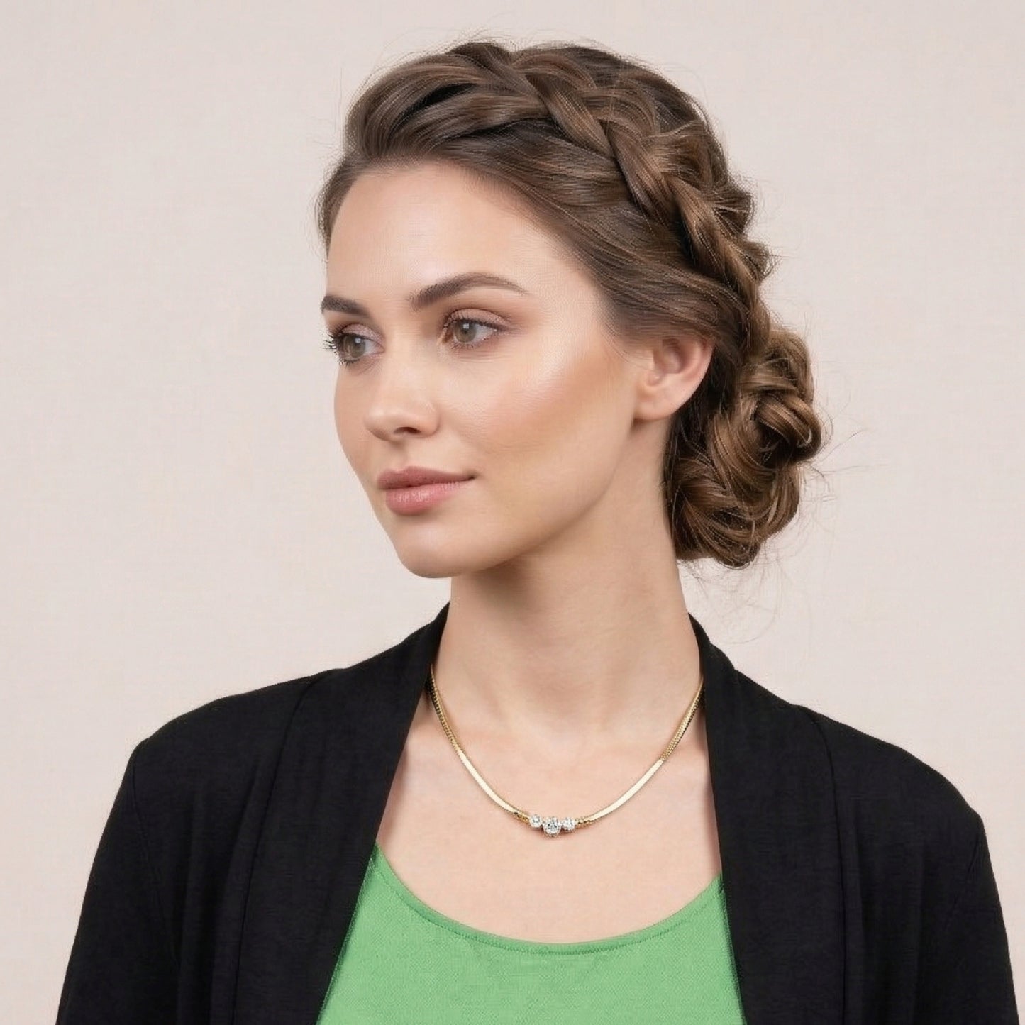 Aurora Tapered Collar Neck Chain