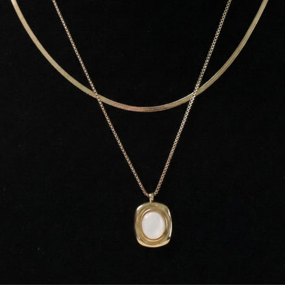 Golden Mirage Layered Neck Chain