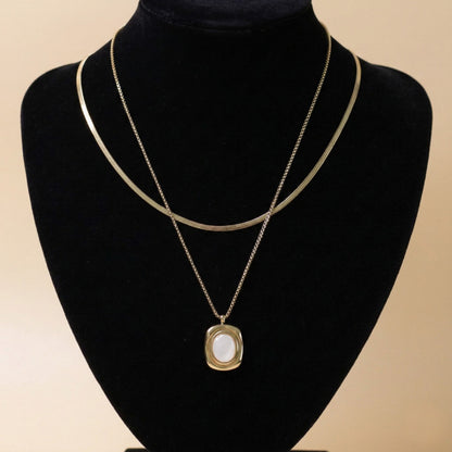 Golden Mirage Layered Neck Chain