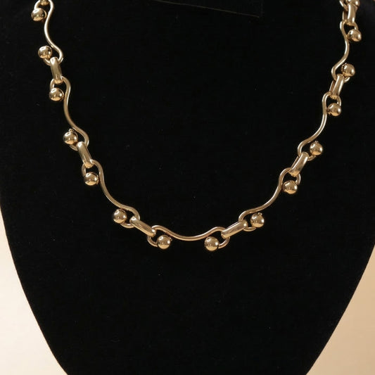 Beaded Flow Neck Chain