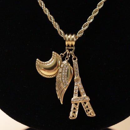 Parisian Charm Neck Chain