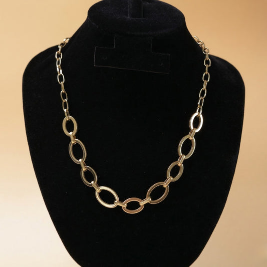 Elliptical Bold Neck Chain