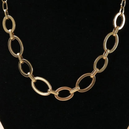 Elliptical Bold Neck Chain