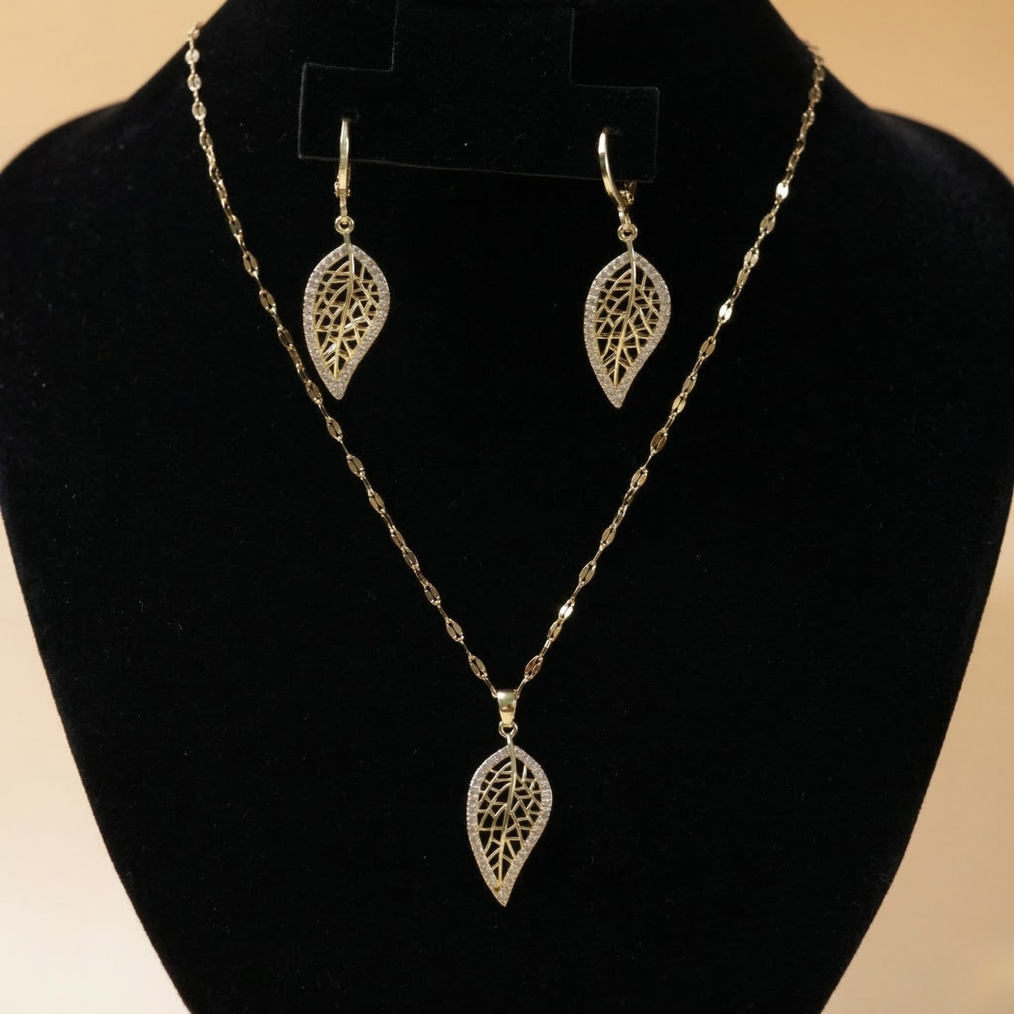 Golden Aspen Filigree Set