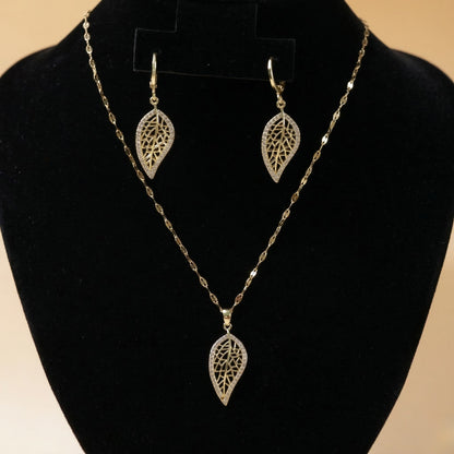 Golden Aspen Filigree Set