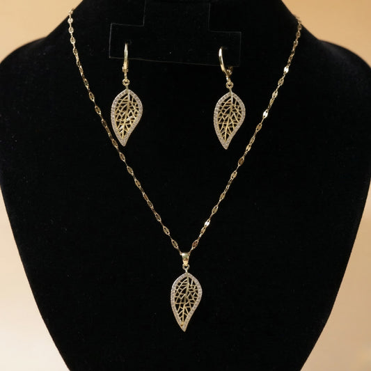 Golden Aspen Filigree Set